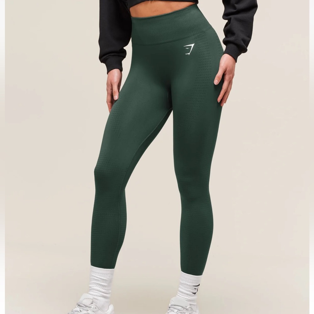 Gymshark vital seamless leggings in green